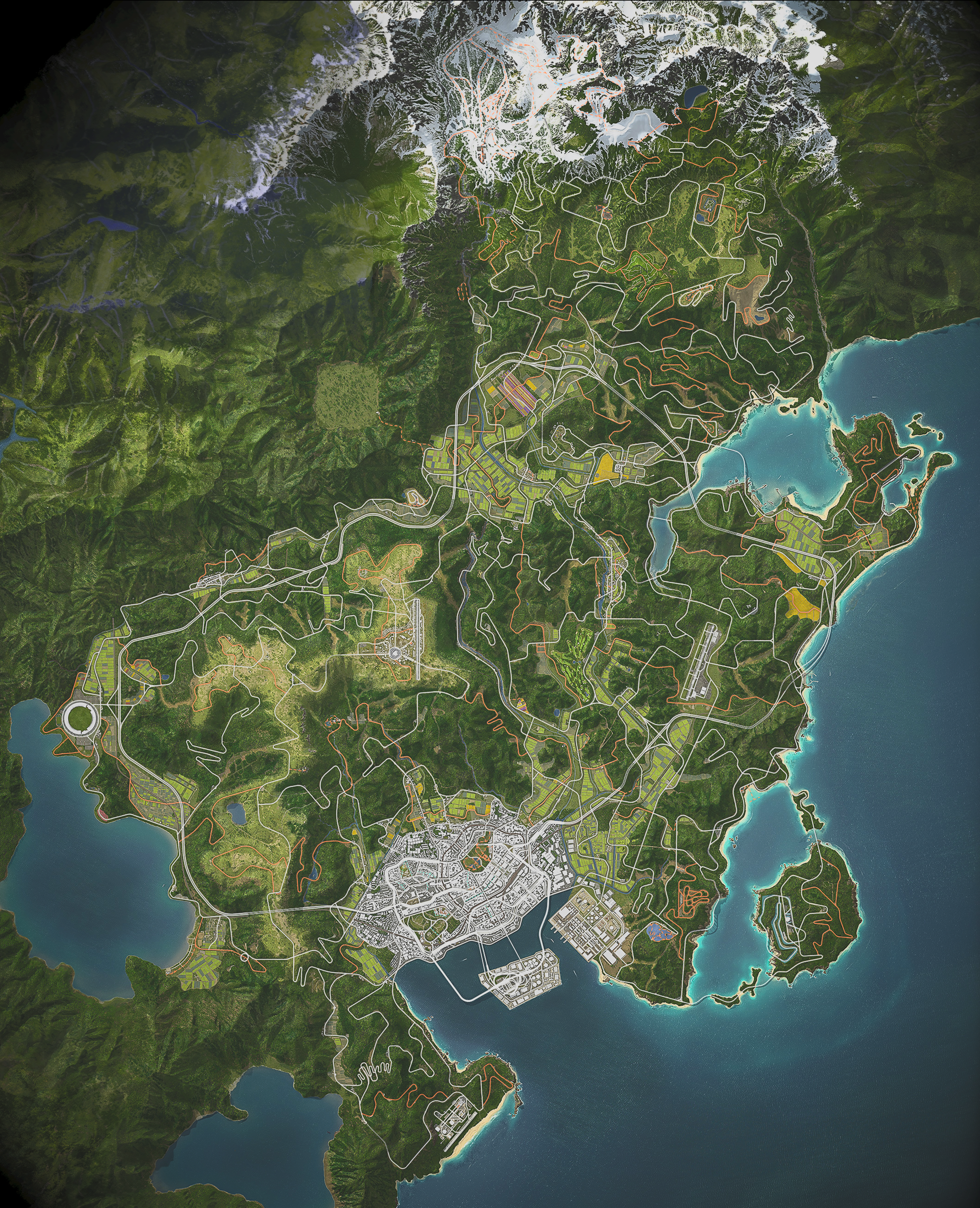 Forza Horizon Map